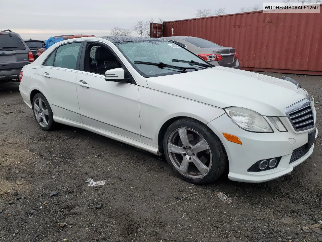 2010 Mercedes-Benz E 350 VIN: WDDHF5GB0AA061260 Lot: 70707384