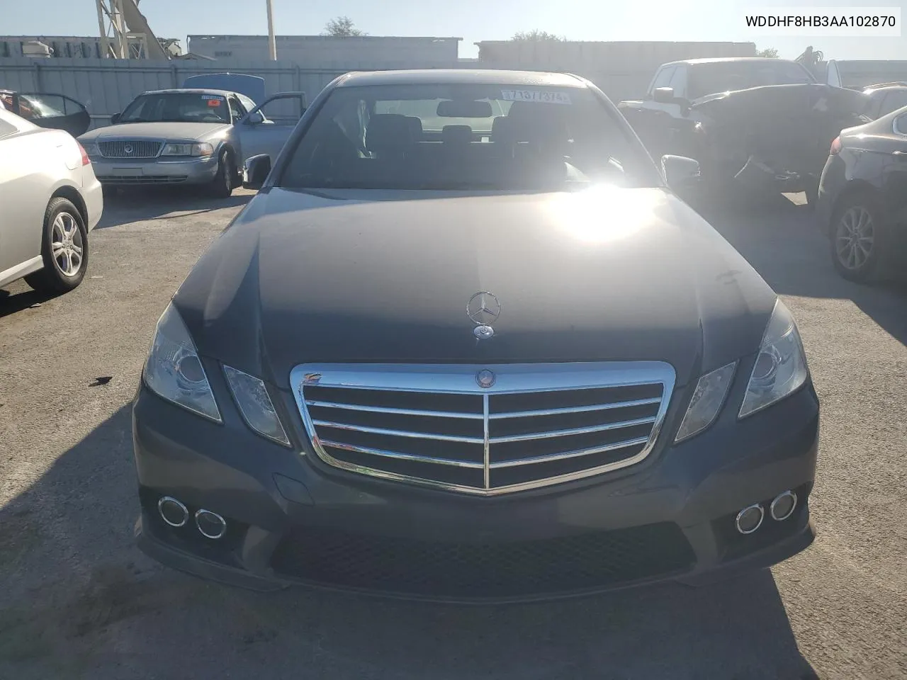 2010 Mercedes-Benz E 350 4Matic VIN: WDDHF8HB3AA102870 Lot: 71377374