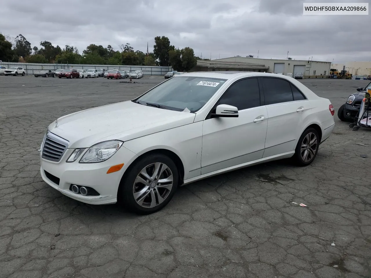 WDDHF5GBXAA209866 2010 Mercedes-Benz E 350