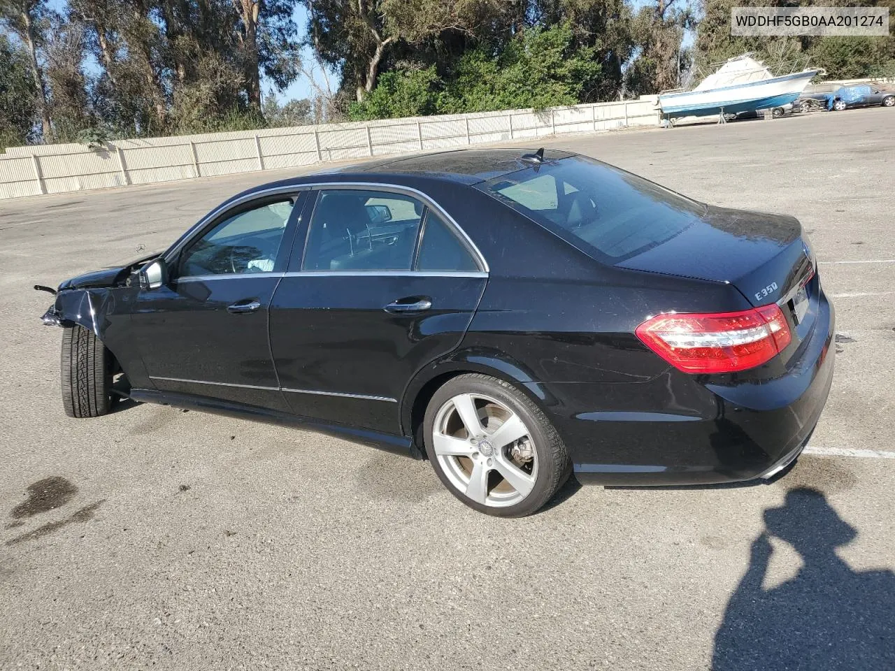 2010 Mercedes-Benz E 350 VIN: WDDHF5GB0AA201274 Lot: 72030004