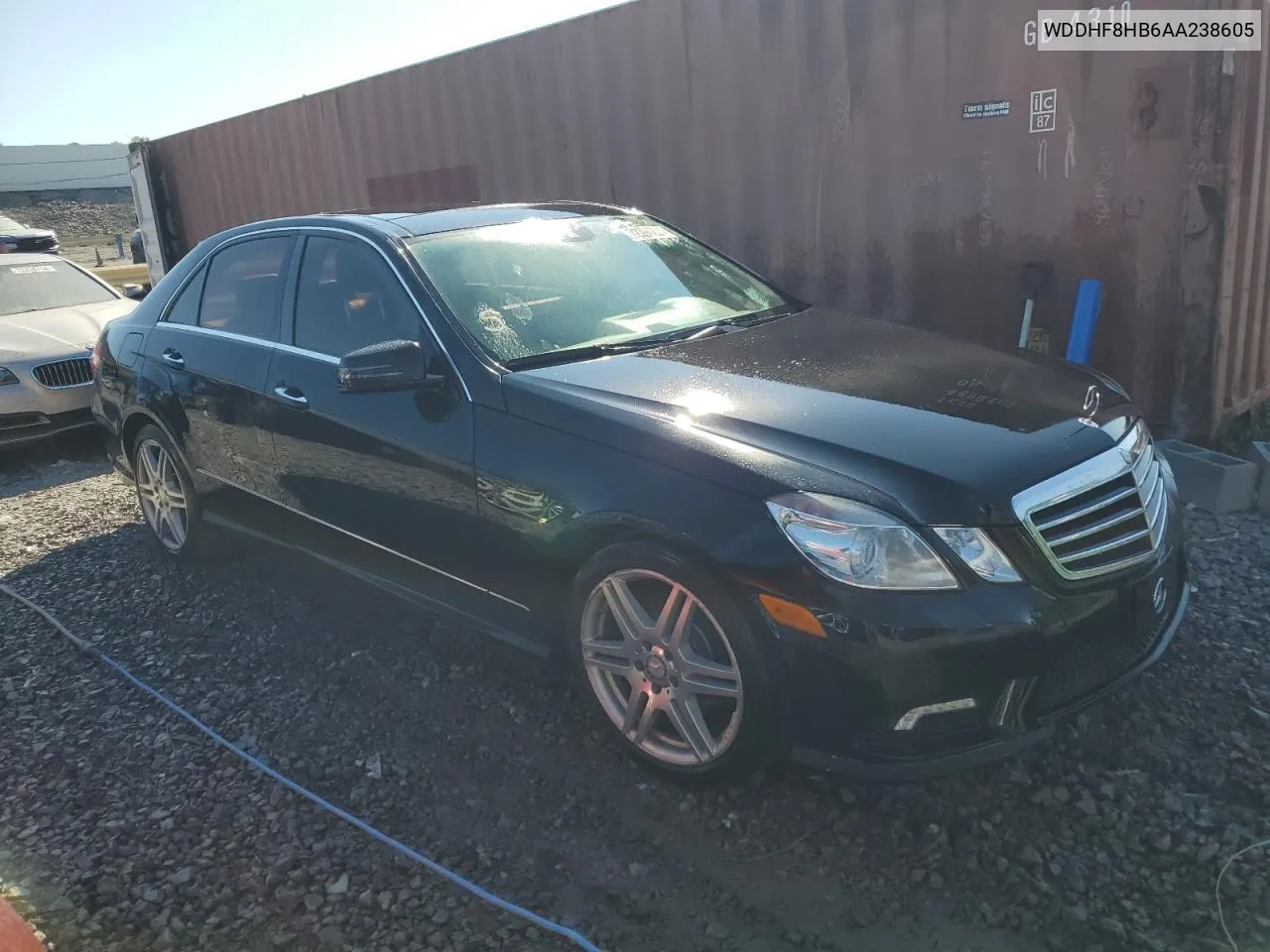 2010 Mercedes-Benz E 350 4Matic VIN: WDDHF8HB6AA238605 Lot: 72394224