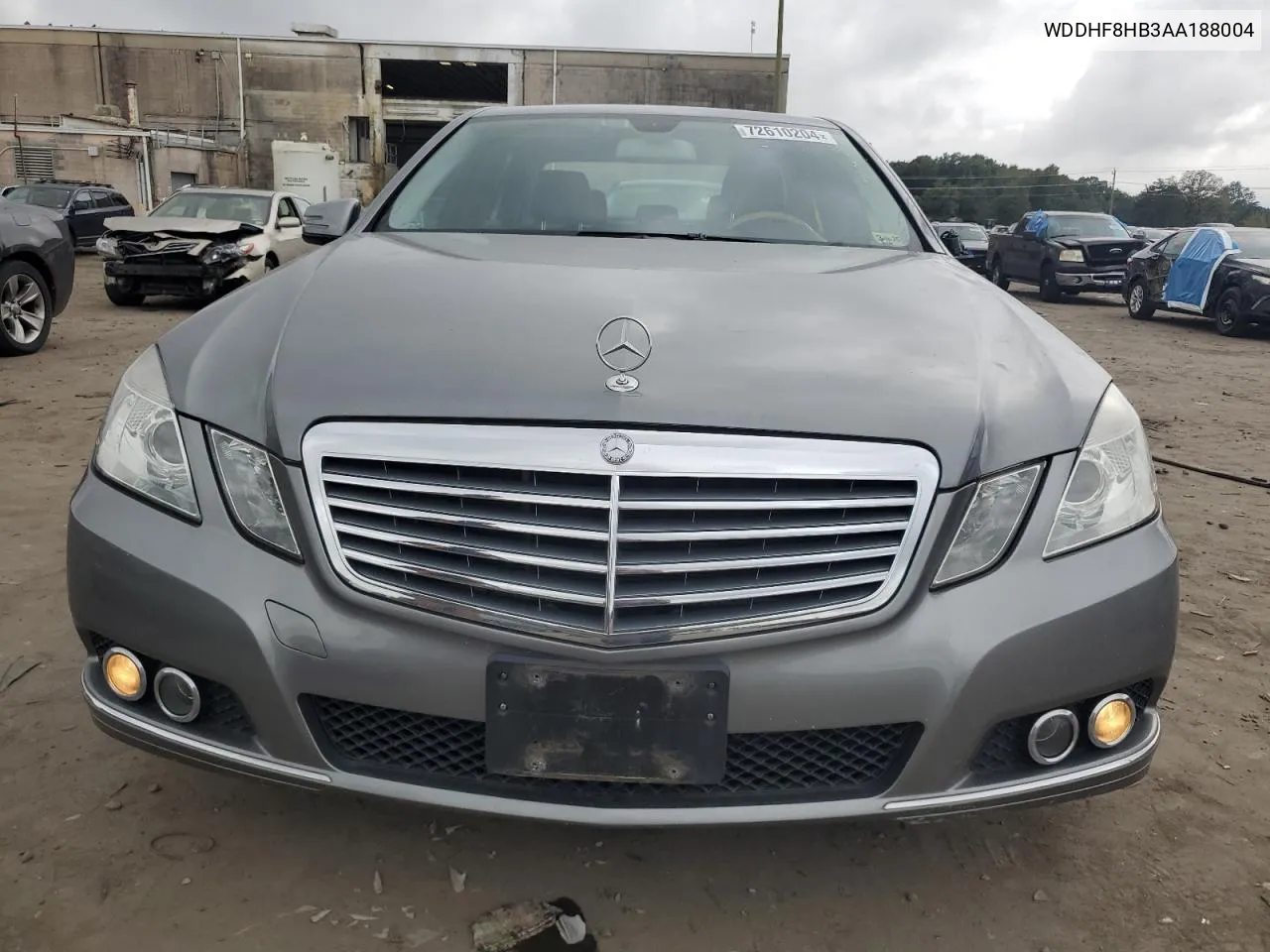 2010 Mercedes-Benz E 350 4Matic VIN: WDDHF8HB3AA188004 Lot: 72610204