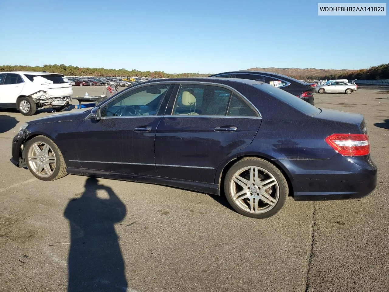 2010 Mercedes-Benz E 350 4Matic VIN: WDDHF8HB2AA141823 Lot: 72672404