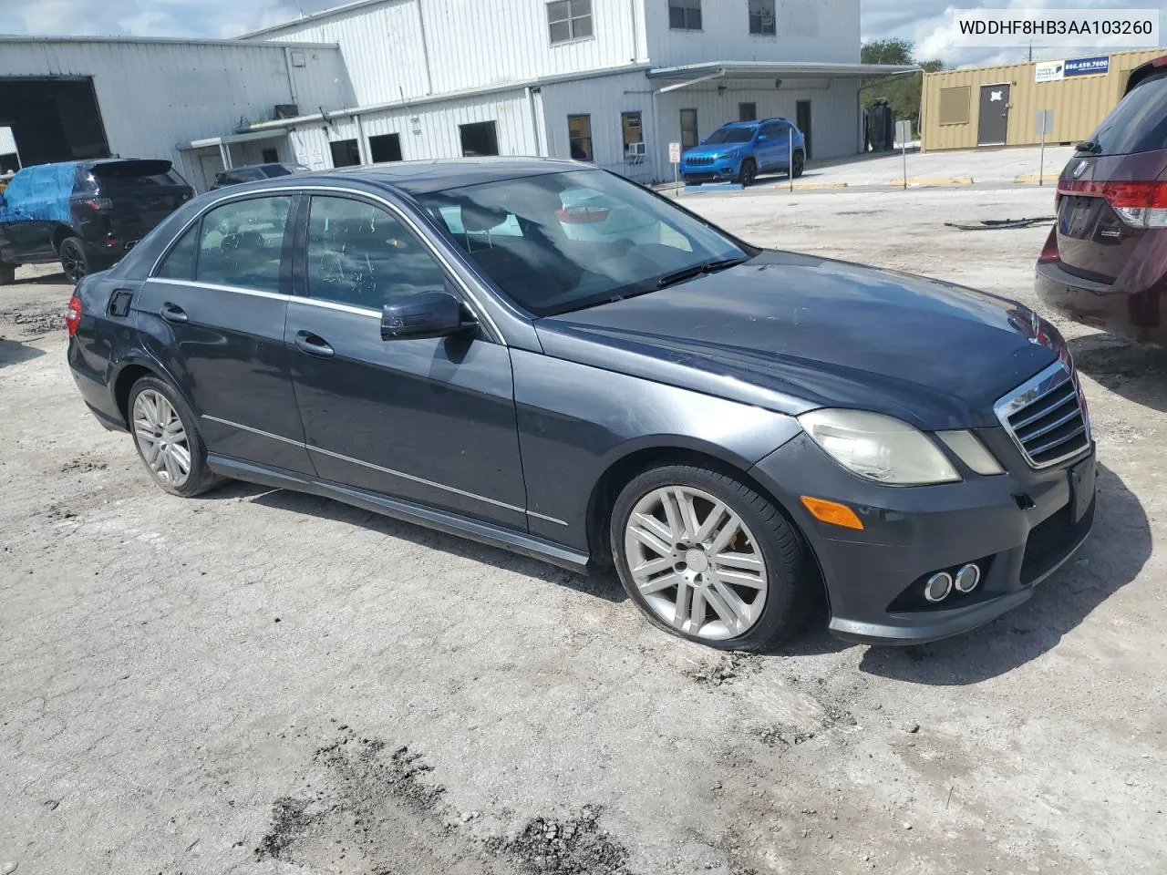 2010 Mercedes-Benz E 350 4Matic VIN: WDDHF8HB3AA103260 Lot: 73376034