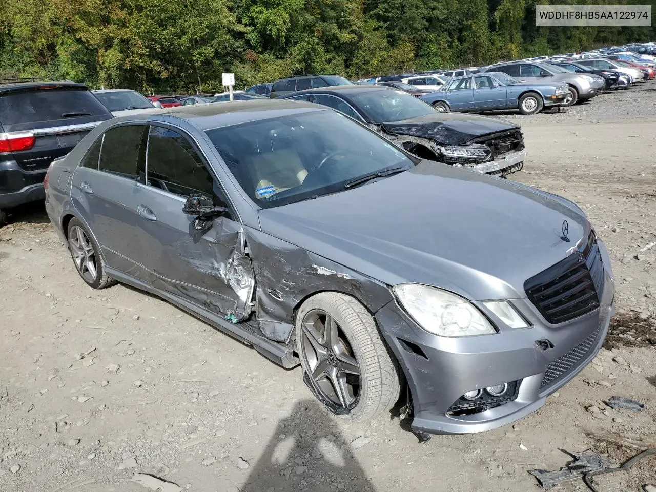 2010 Mercedes-Benz E 350 4Matic VIN: WDDHF8HB5AA122974 Lot: 73636664