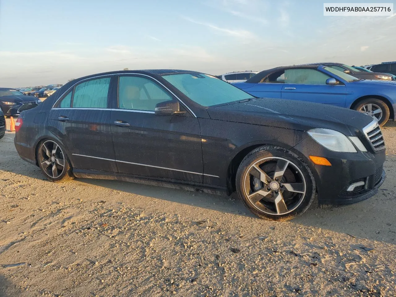 2010 Mercedes-Benz E 550 4Matic VIN: WDDHF9AB0AA257716 Lot: 74117034