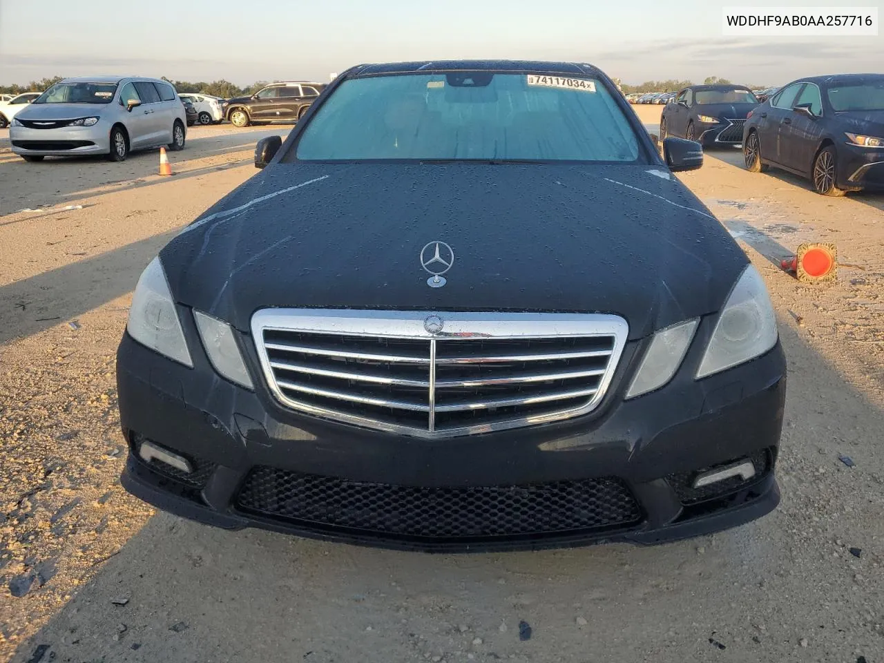 2010 Mercedes-Benz E 550 4Matic VIN: WDDHF9AB0AA257716 Lot: 74117034