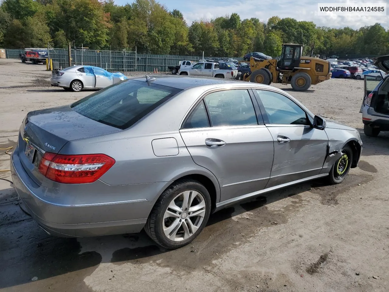 2010 Mercedes-Benz E 350 4Matic VIN: WDDHF8HB4AA124585 Lot: 74291444