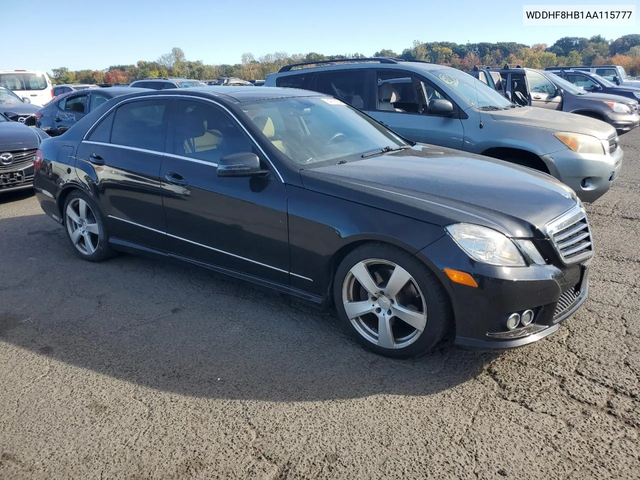 2010 Mercedes-Benz E 350 4Matic VIN: WDDHF8HB1AA115777 Lot: 74712154