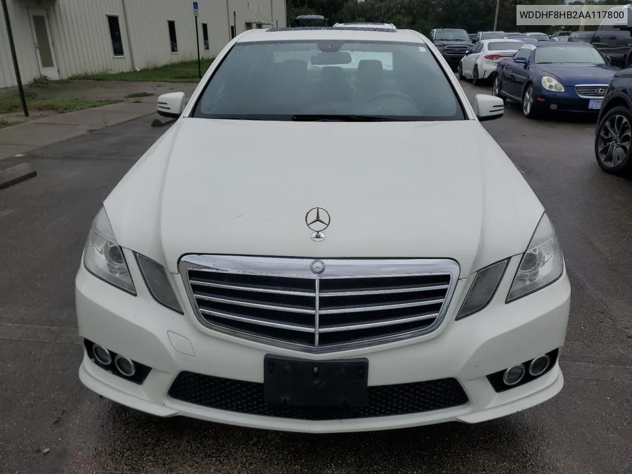 2010 Mercedes-Benz E 350 4Matic VIN: WDDHF8HB2AA117800 Lot: 75487974