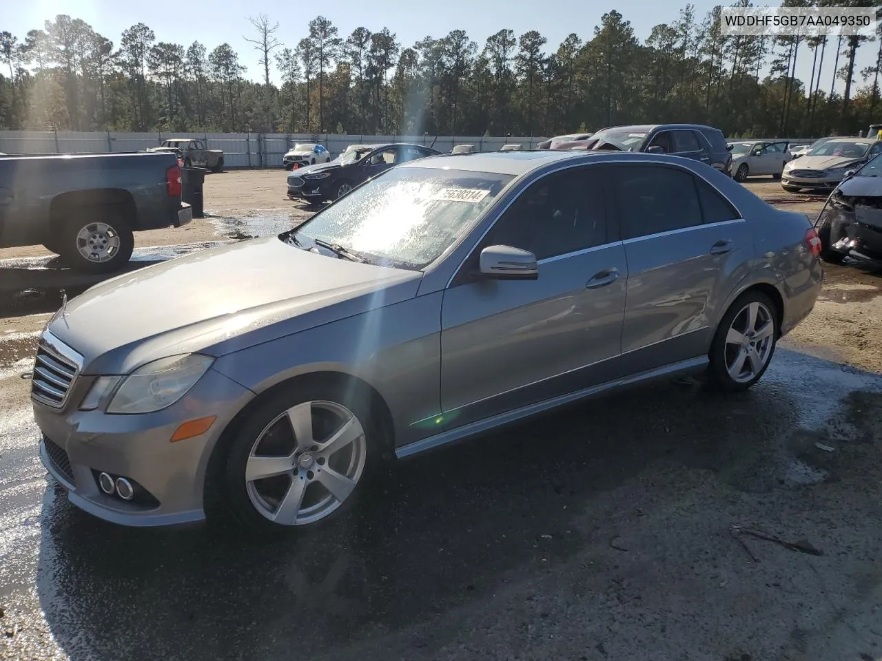 2010 Mercedes-Benz E 350 VIN: WDDHF5GB7AA049350 Lot: 75630314