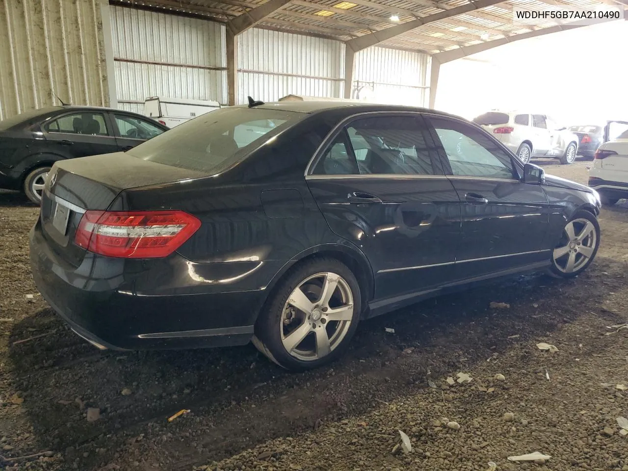 2010 Mercedes-Benz E 350 VIN: WDDHF5GB7AA210490 Lot: 75910034