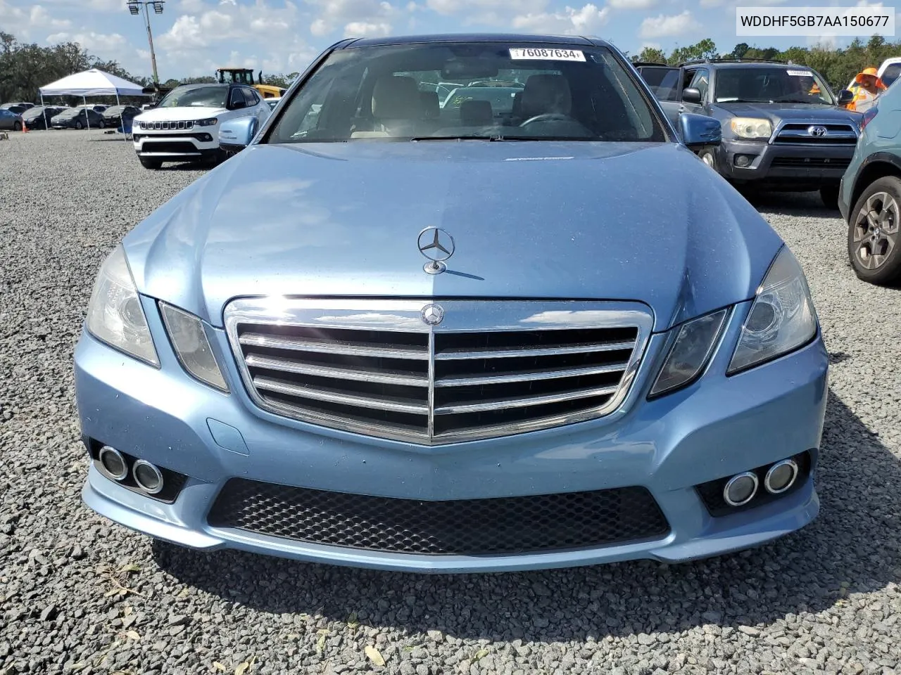 2010 Mercedes-Benz E 350 VIN: WDDHF5GB7AA150677 Lot: 76087634