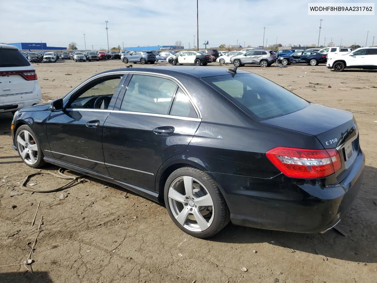 2010 Mercedes-Benz E 350 4Matic VIN: WDDHF8HB9AA231762 Lot: 76495784