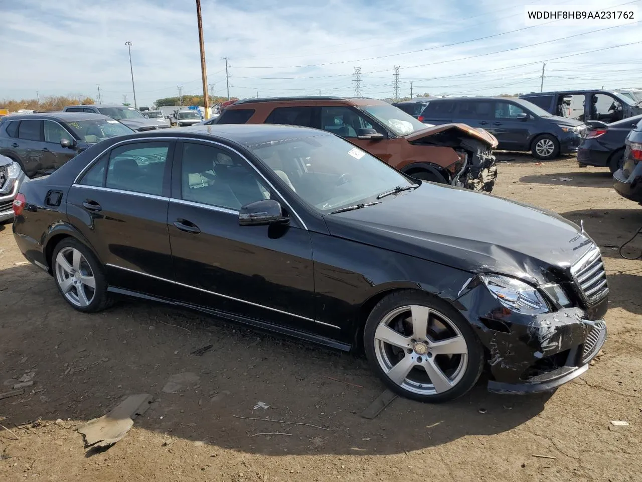 2010 Mercedes-Benz E 350 4Matic VIN: WDDHF8HB9AA231762 Lot: 76495784