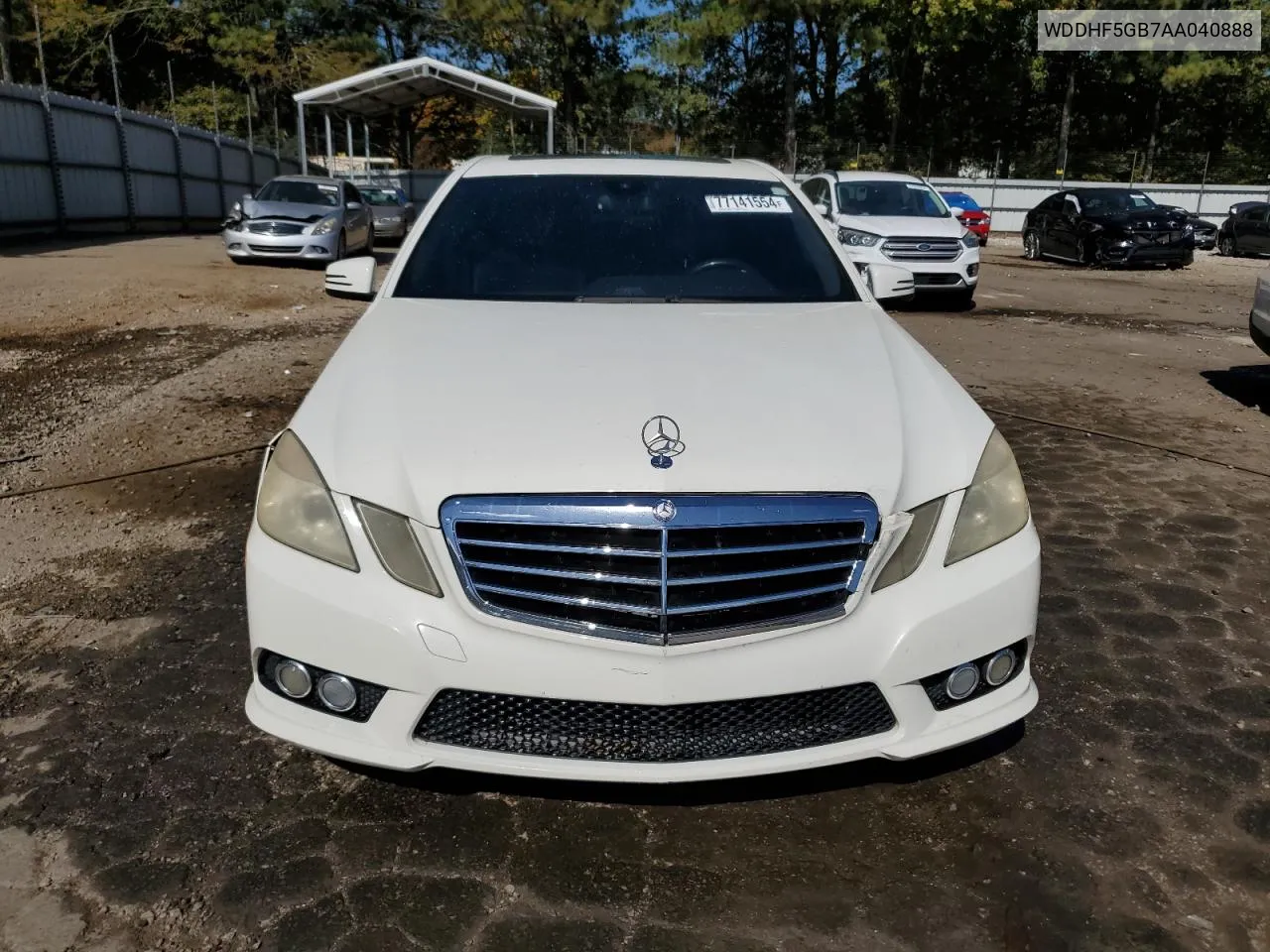 2010 Mercedes-Benz E 350 VIN: WDDHF5GB7AA040888 Lot: 77141554