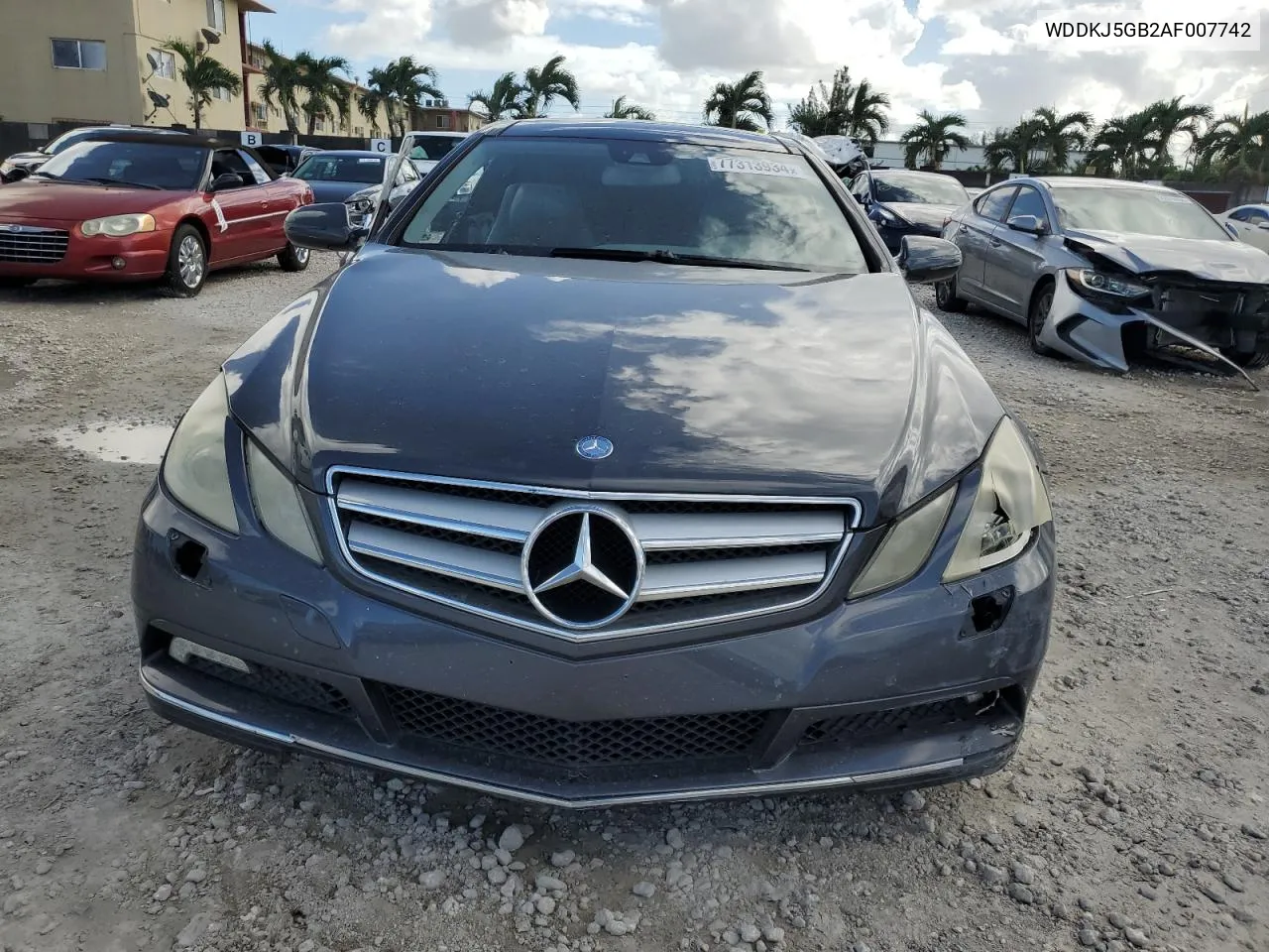 2010 Mercedes-Benz E 350 VIN: WDDKJ5GB2AF007742 Lot: 77313934