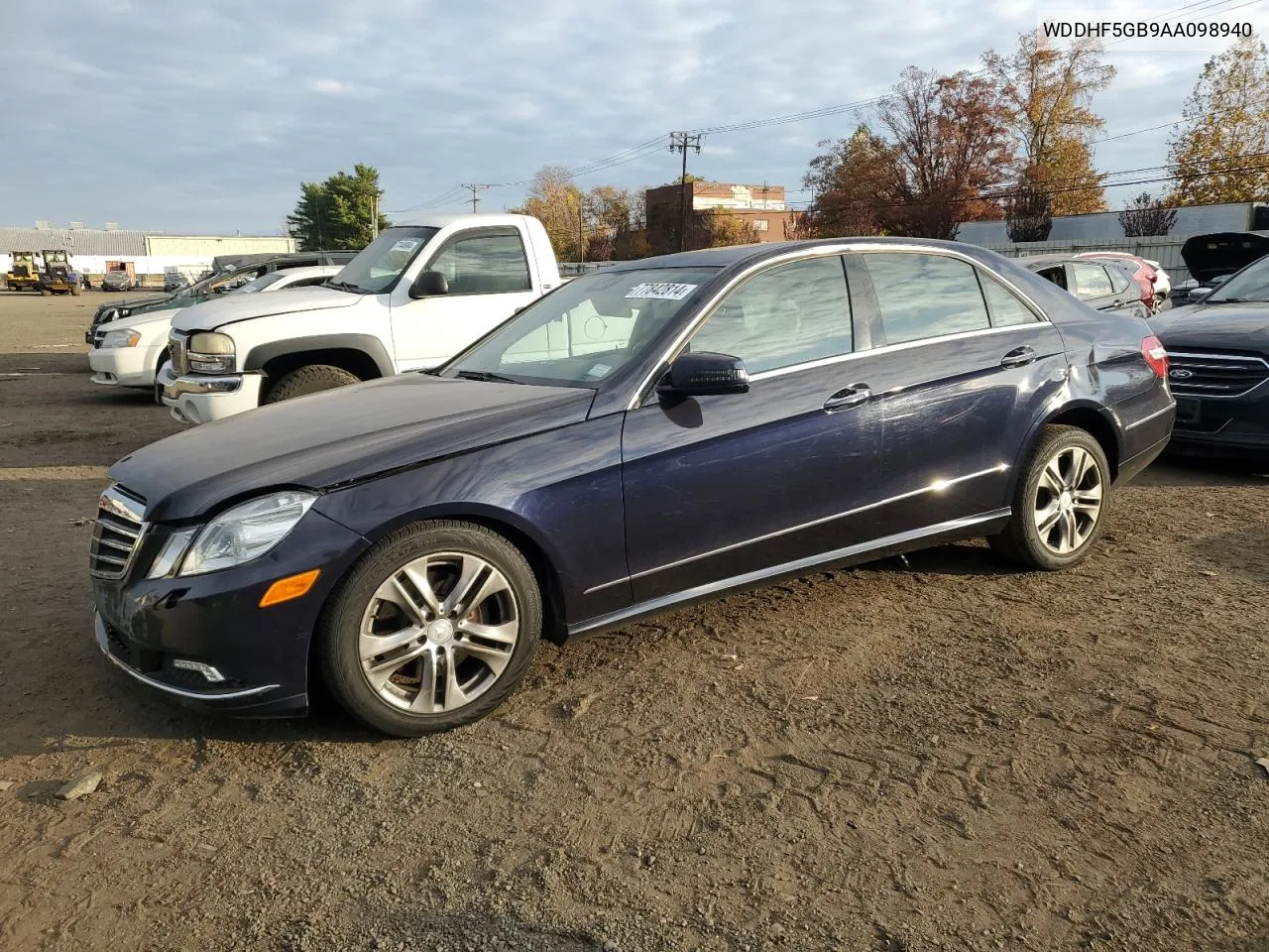 2010 Mercedes-Benz E 350 VIN: WDDHF5GB9AA098940 Lot: 77842814