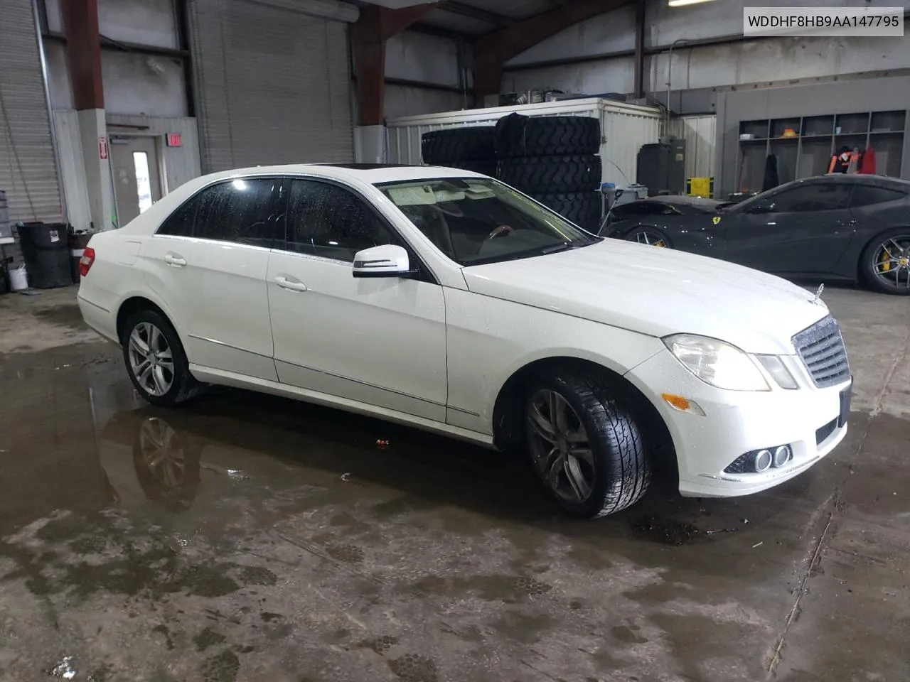 2010 Mercedes-Benz E 350 4Matic VIN: WDDHF8HB9AA147795 Lot: 82309873