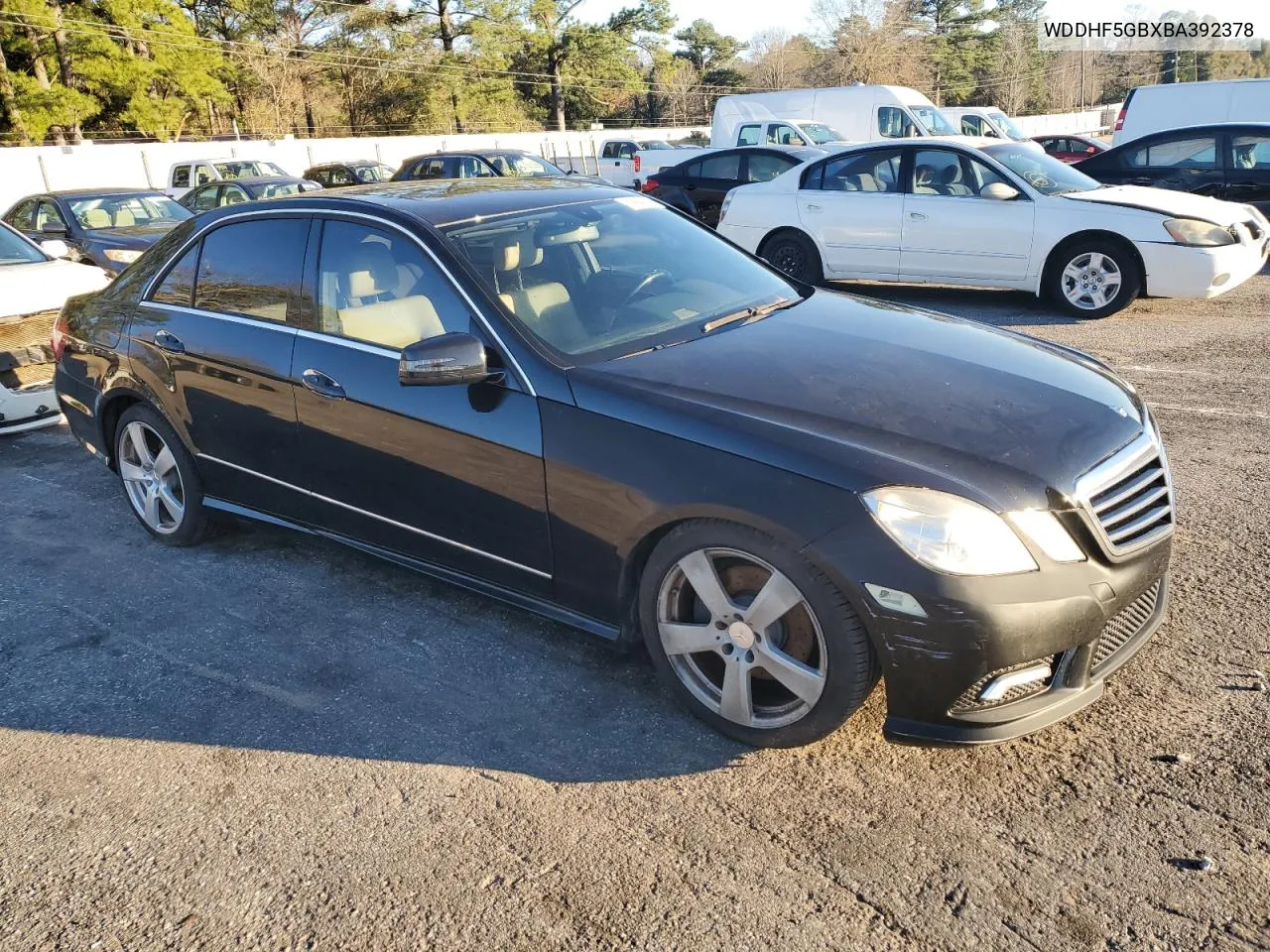 2011 Mercedes-Benz E 350 VIN: WDDHF5GBXBA392378 Lot: 39942524