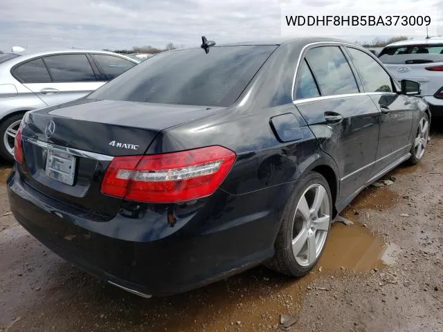 WDDHF8HB5BA373009 2011 Mercedes-Benz E 350 4Matic