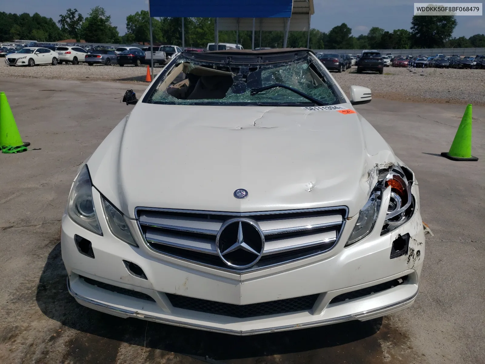 2011 Mercedes-Benz E 350 VIN: WDDKK5GF8BF068479 Lot: 58111394