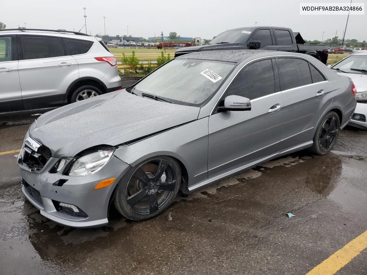 2011 Mercedes-Benz E 550 4Matic VIN: WDDHF9AB2BA324866 Lot: 60155694