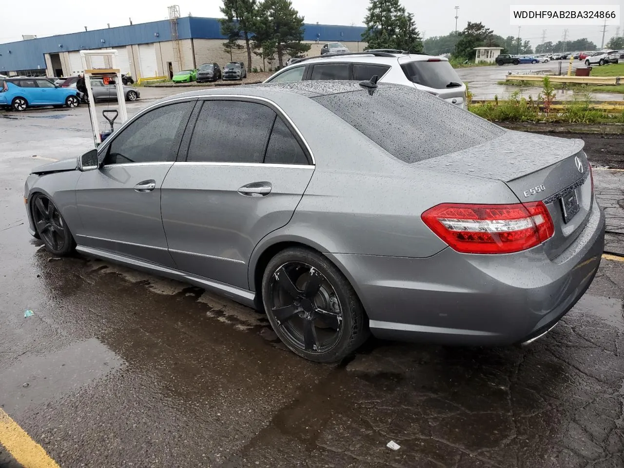 2011 Mercedes-Benz E 550 4Matic VIN: WDDHF9AB2BA324866 Lot: 60155694