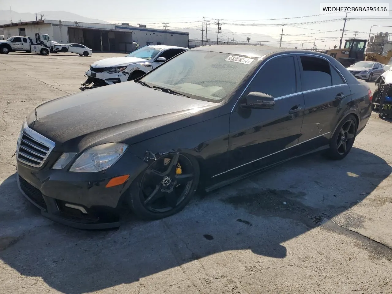 2011 Mercedes-Benz E 550 VIN: WDDHF7CB6BA395456 Lot: 63266074