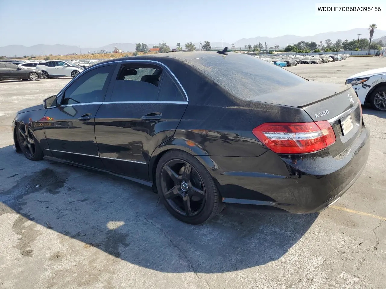 2011 Mercedes-Benz E 550 VIN: WDDHF7CB6BA395456 Lot: 63266074