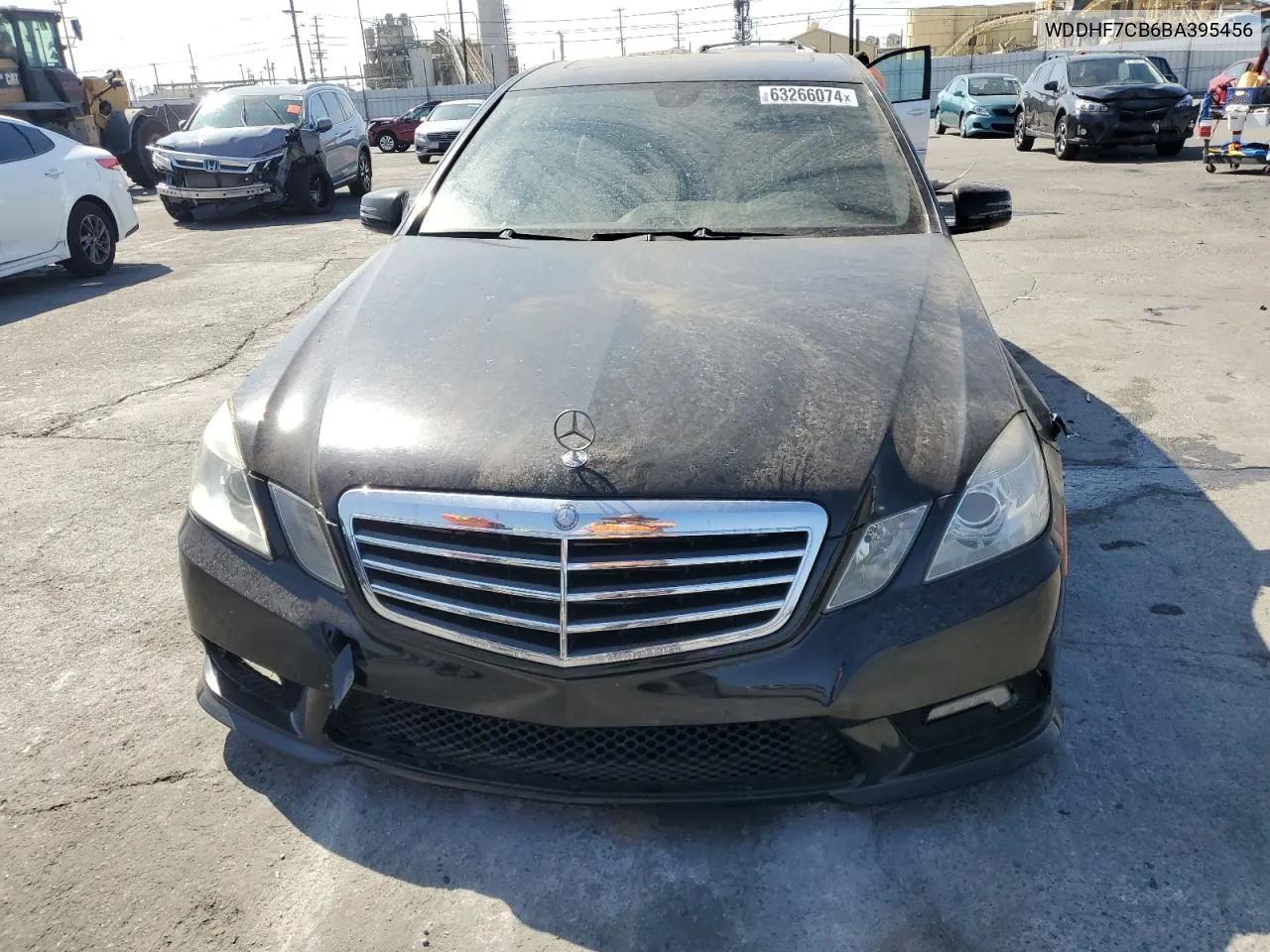 2011 Mercedes-Benz E 550 VIN: WDDHF7CB6BA395456 Lot: 63266074