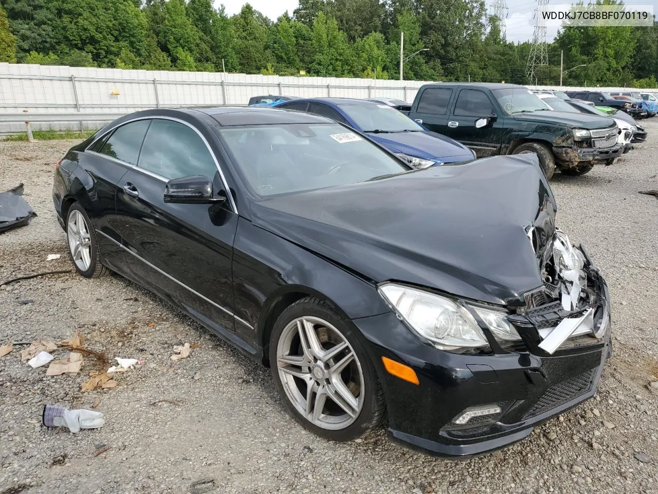 2011 Mercedes-Benz E 550 VIN: WDDKJ7CB8BF070119 Lot: 64169814