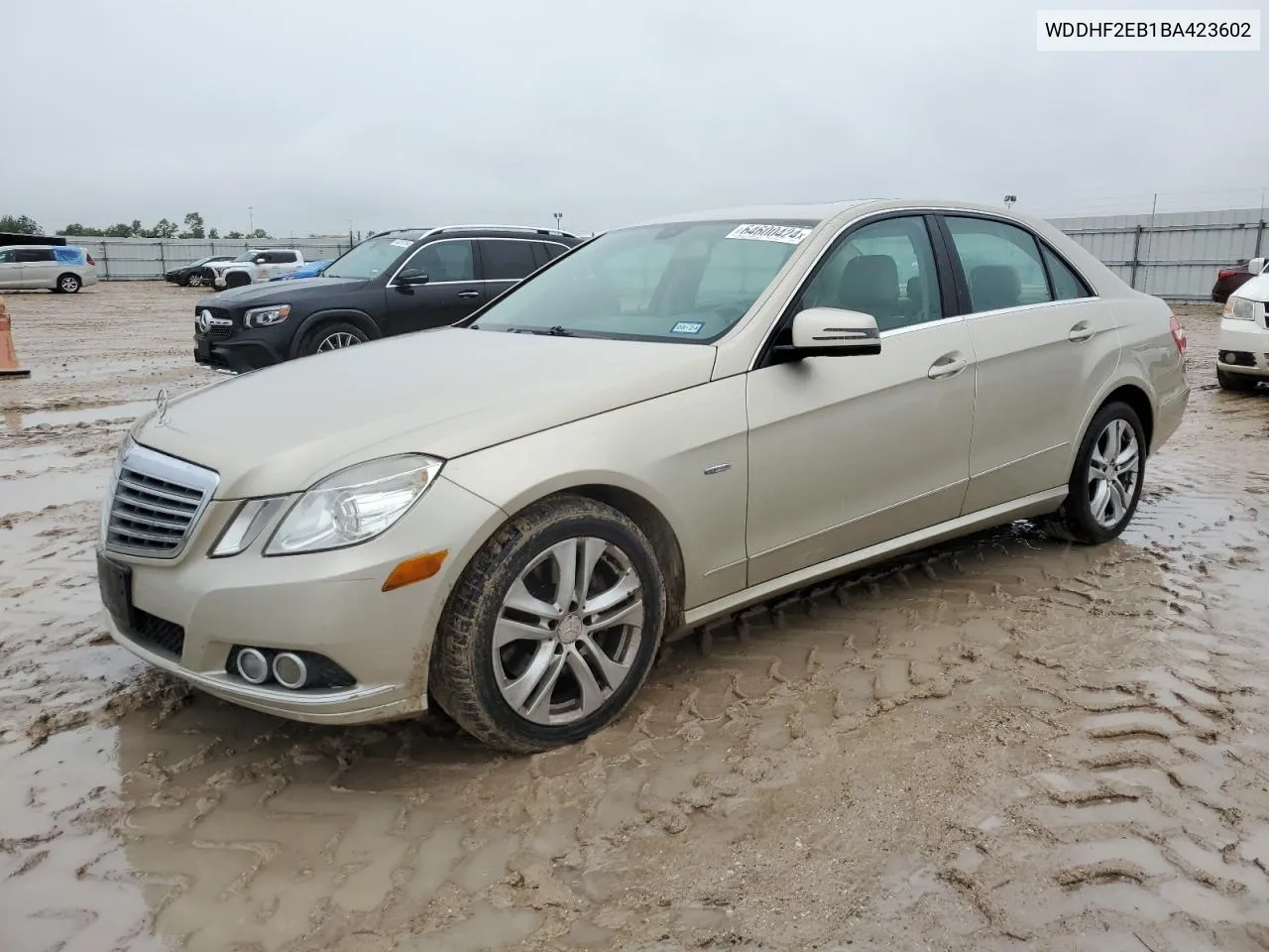 2011 Mercedes-Benz E 350 Bluetec VIN: WDDHF2EB1BA423602 Lot: 64600424