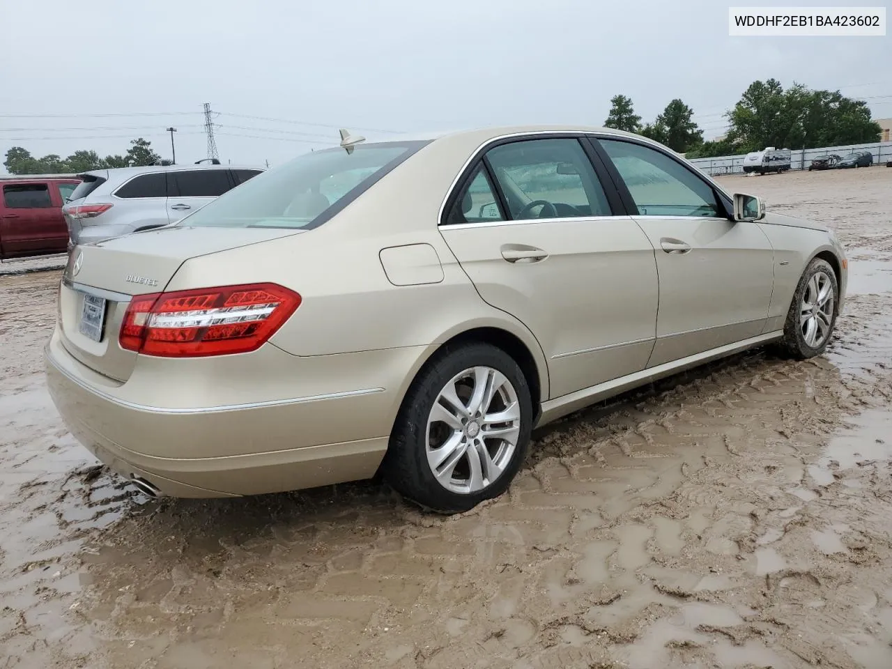 2011 Mercedes-Benz E 350 Bluetec VIN: WDDHF2EB1BA423602 Lot: 64600424