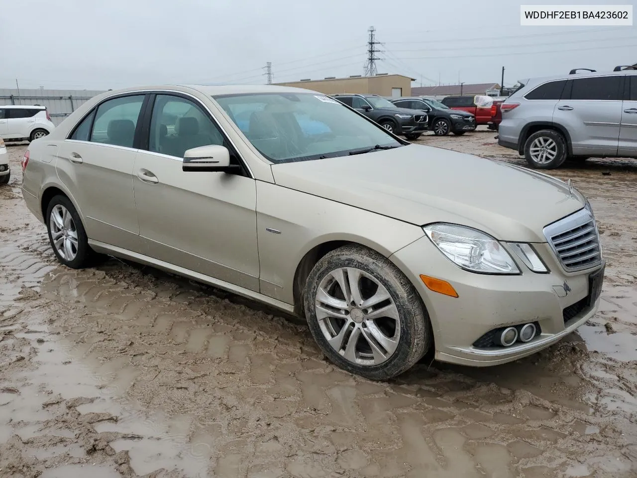 2011 Mercedes-Benz E 350 Bluetec VIN: WDDHF2EB1BA423602 Lot: 64600424