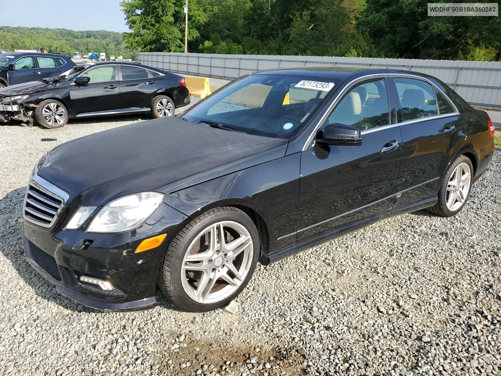 2011 Mercedes-Benz E 350 VIN: WDDHF5GB1BA360242 Lot: 67638434