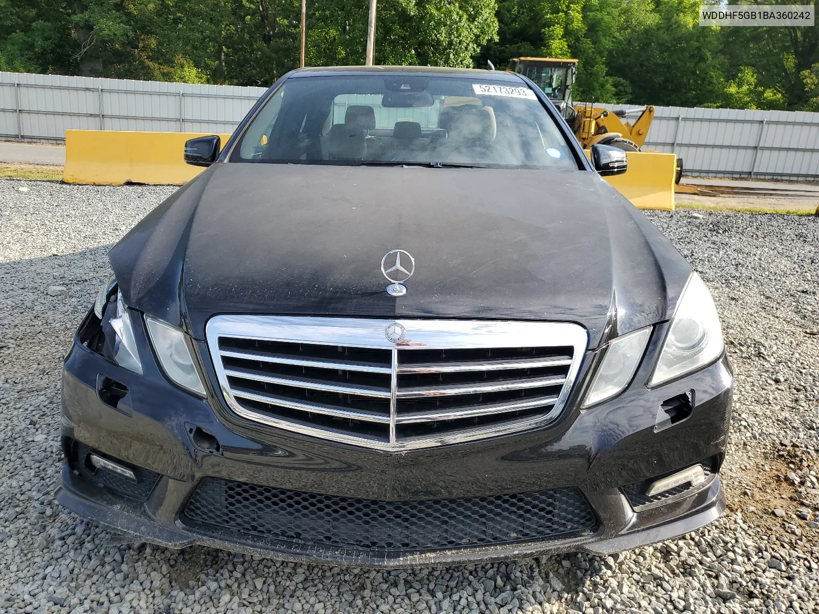 2011 Mercedes-Benz E 350 VIN: WDDHF5GB1BA360242 Lot: 67638434