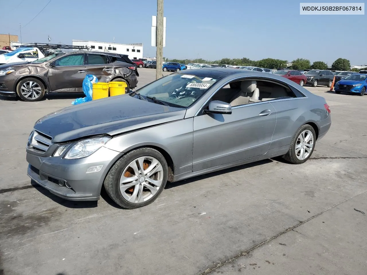 2011 Mercedes-Benz E 350 VIN: WDDKJ5GB2BF067814 Lot: 68608954