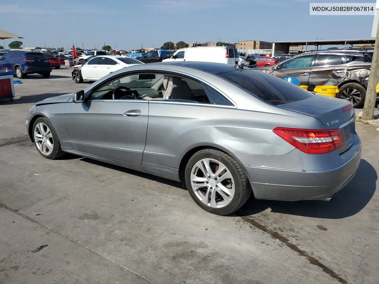 2011 Mercedes-Benz E 350 VIN: WDDKJ5GB2BF067814 Lot: 68608954