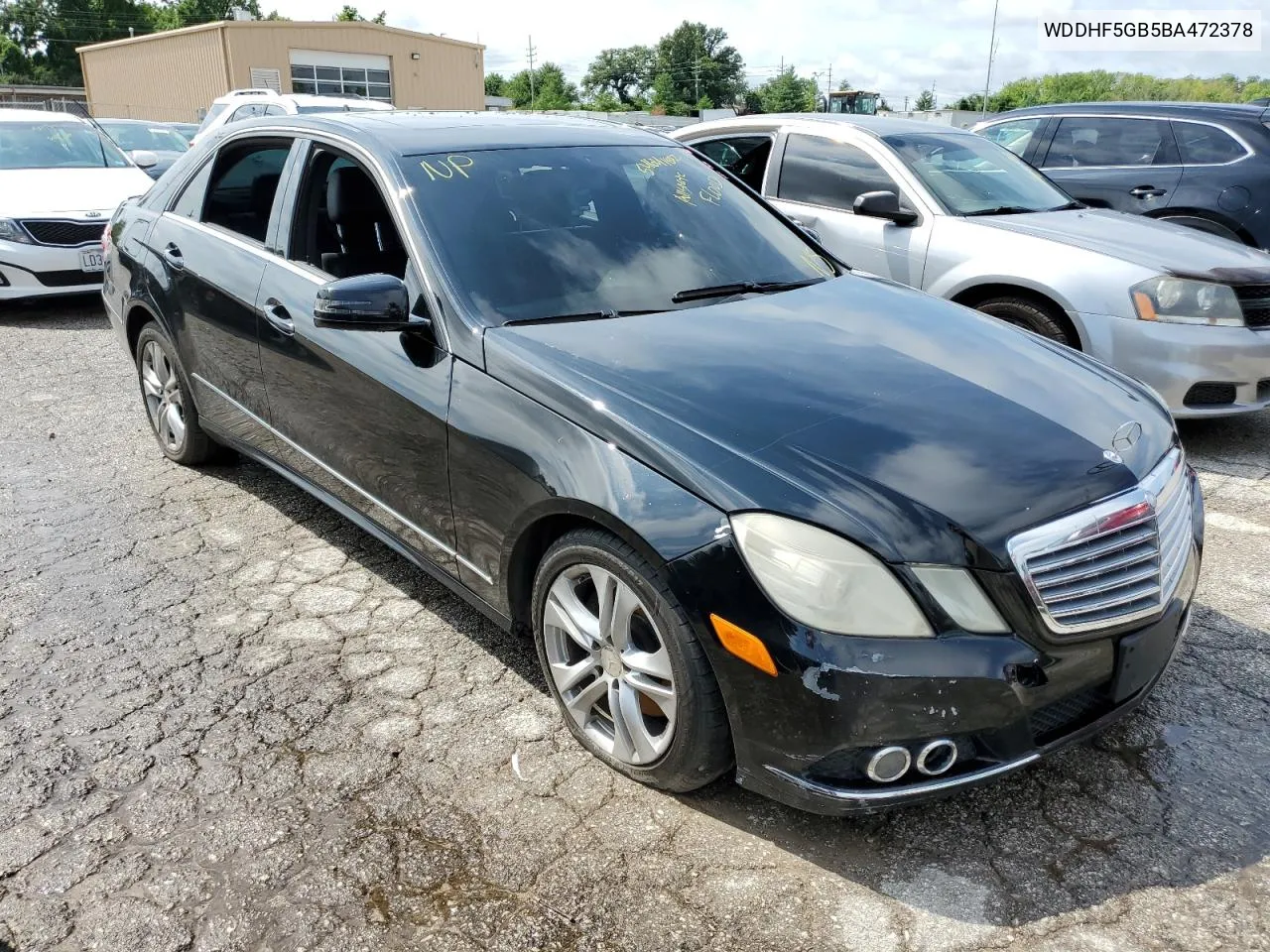 2011 Mercedes-Benz E 350 VIN: WDDHF5GB5BA472378 Lot: 69484884