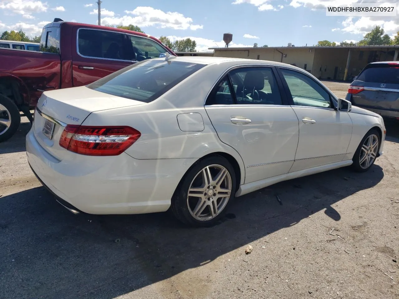 2011 Mercedes-Benz E 350 4Matic VIN: WDDHF8HBXBA270927 Lot: 69588564