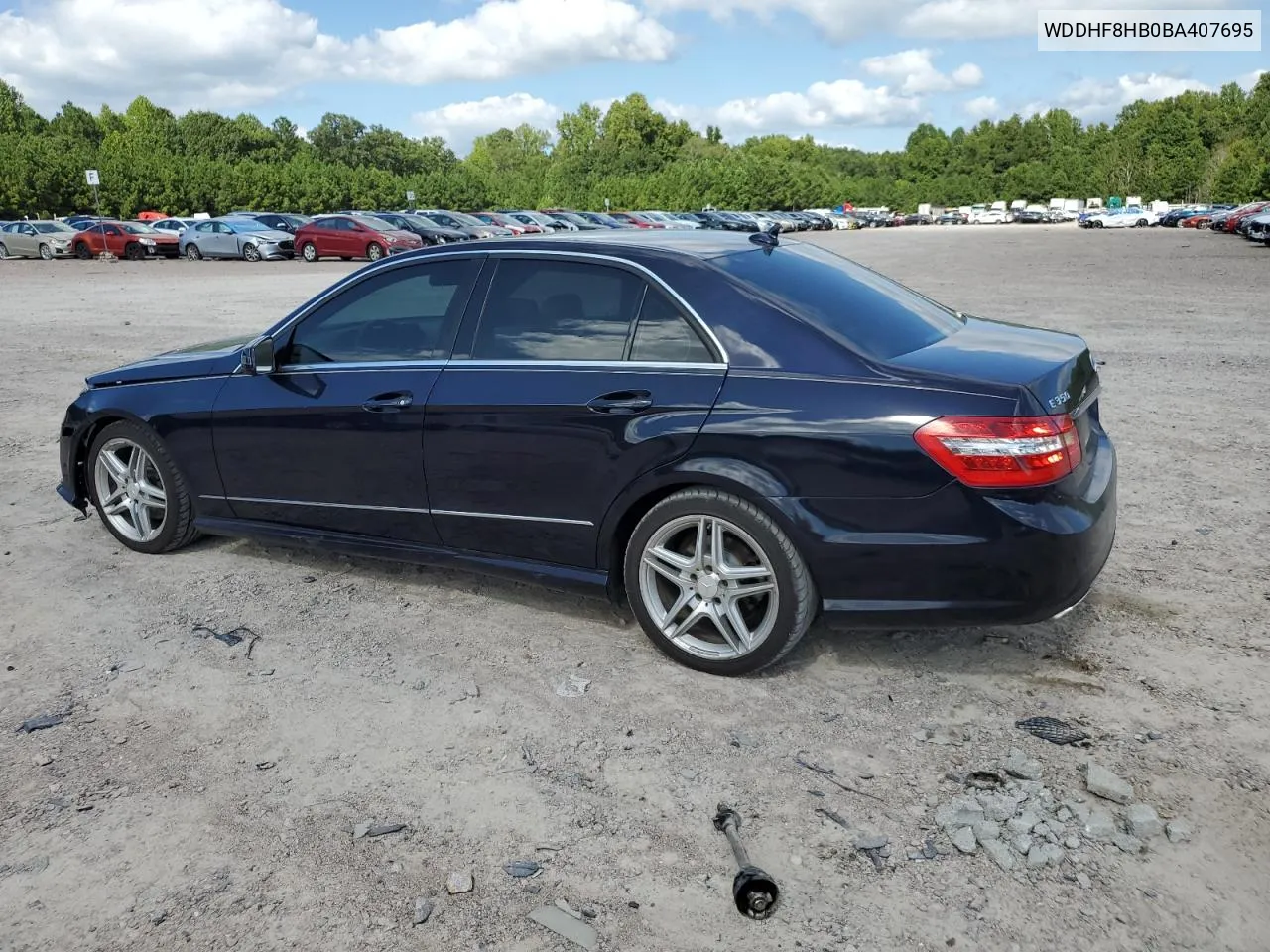 2011 Mercedes-Benz E 350 4Matic VIN: WDDHF8HB0BA407695 Lot: 69823834