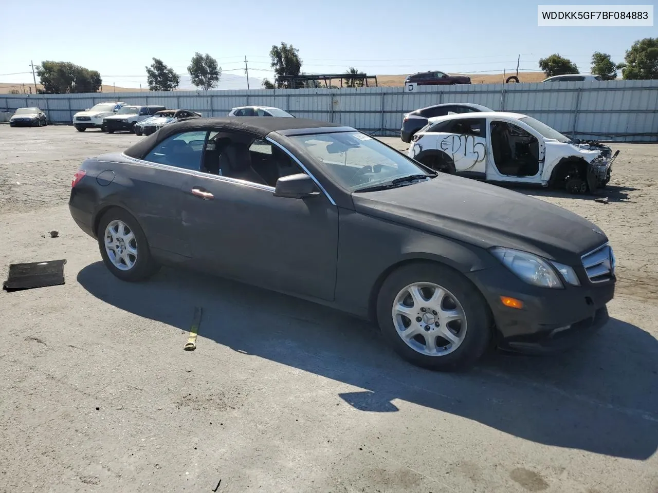 2011 Mercedes-Benz E 350 VIN: WDDKK5GF7BF084883 Lot: 69844494