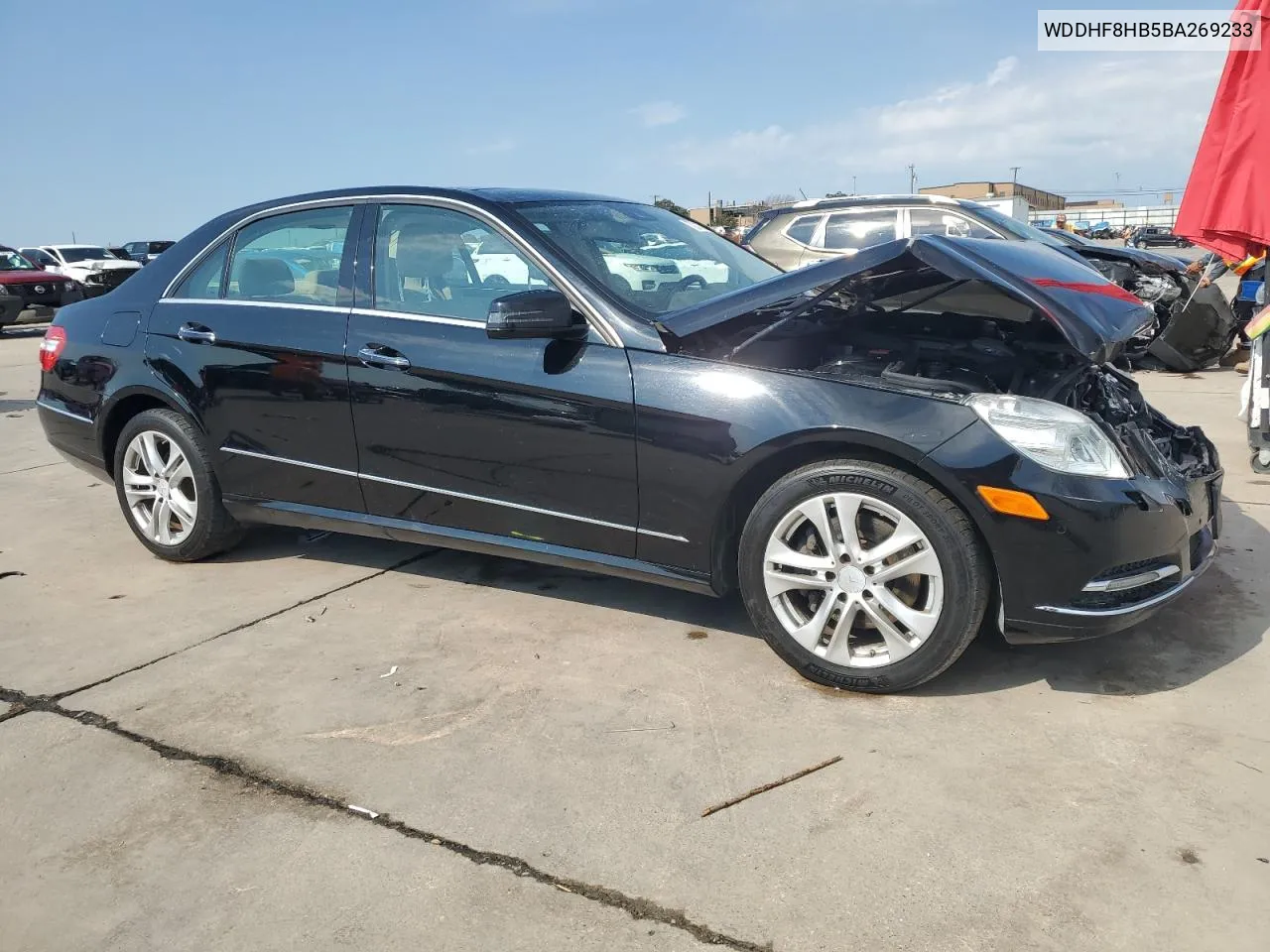 2011 Mercedes-Benz E 350 4Matic VIN: WDDHF8HB5BA269233 Lot: 70313704