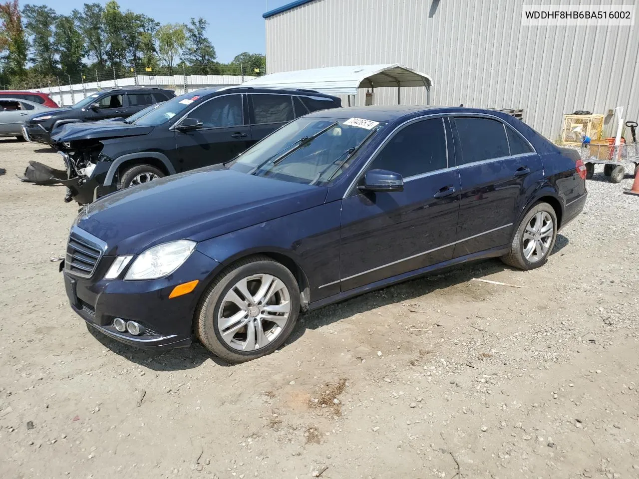 2011 Mercedes-Benz E 350 4Matic VIN: WDDHF8HB6BA516002 Lot: 70426574