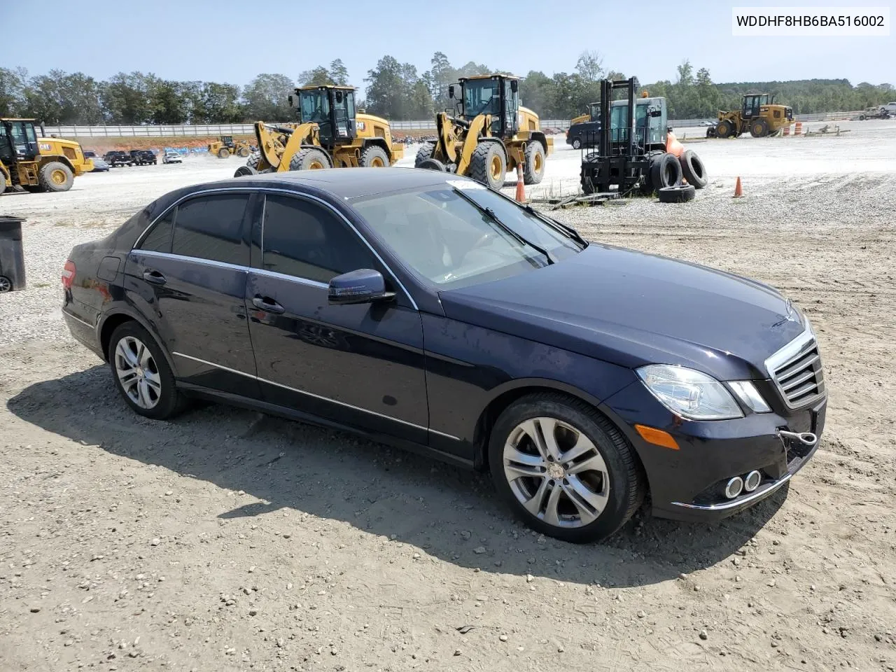 2011 Mercedes-Benz E 350 4Matic VIN: WDDHF8HB6BA516002 Lot: 70426574