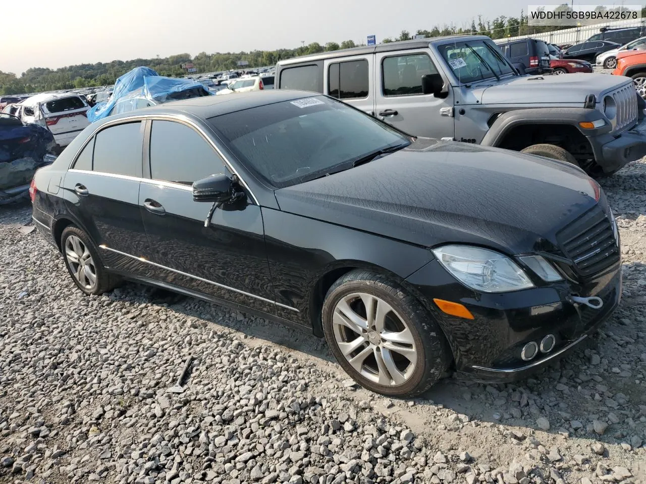 2011 Mercedes-Benz E 350 VIN: WDDHF5GB9BA422678 Lot: 70540504