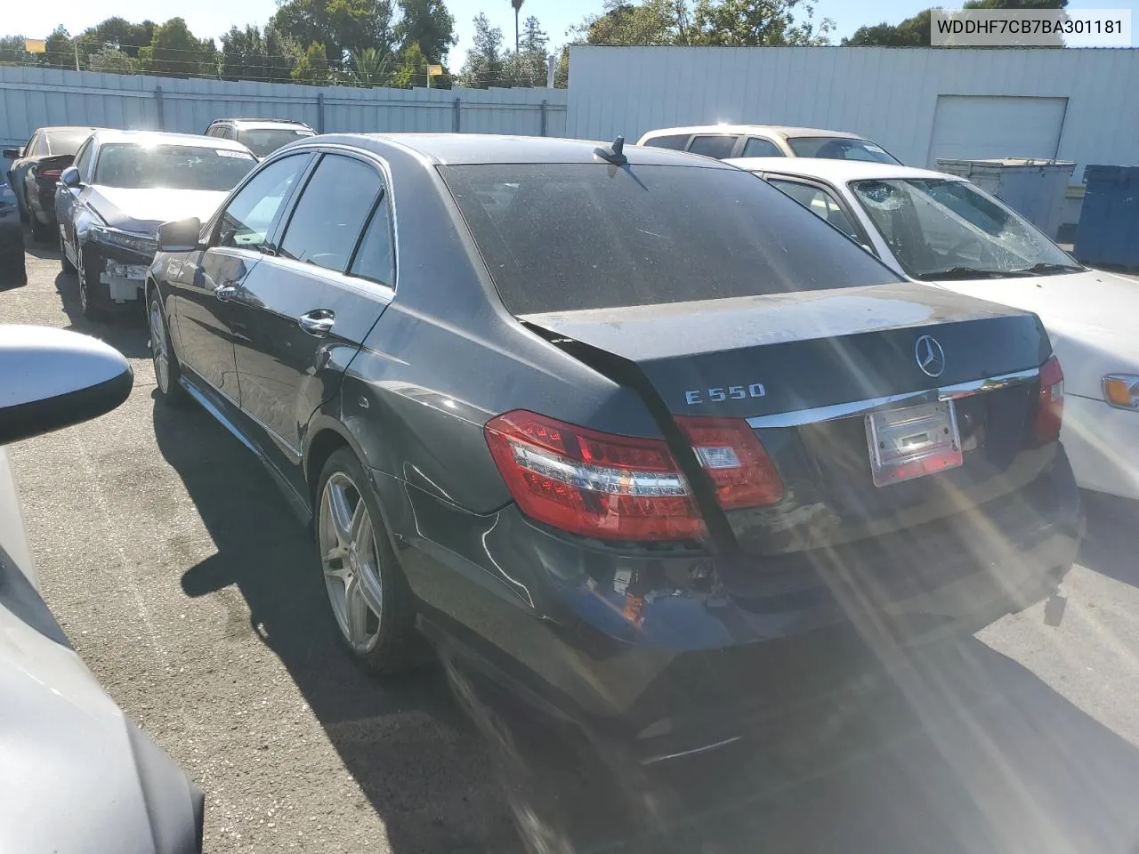 2011 Mercedes-Benz E 550 VIN: WDDHF7CB7BA301181 Lot: 71566514