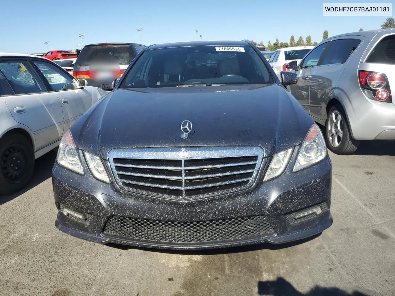 2011 Mercedes-Benz E 550 VIN: WDDHF7CB7BA301181 Lot: 71566514