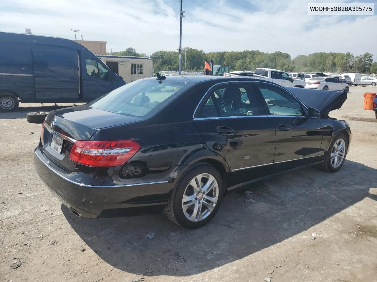 2011 Mercedes-Benz E 350 VIN: WDDHF5GB2BA395775 Lot: 72097174